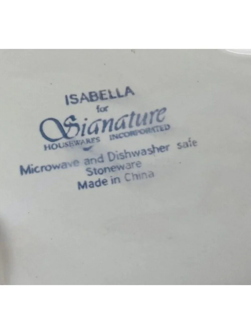 Signature ISBELLA Ivory  Embossed Edge  Scalloped 13